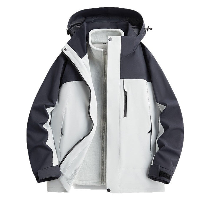 Herren Wasserfeste Funktionale Outdoor-Jacke Echo Archiv