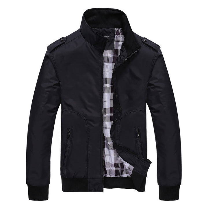 Herren leichter wasserabweisender Kapuzen-Softshellblouson mit Reißverschlusstaschen Echoarchiv