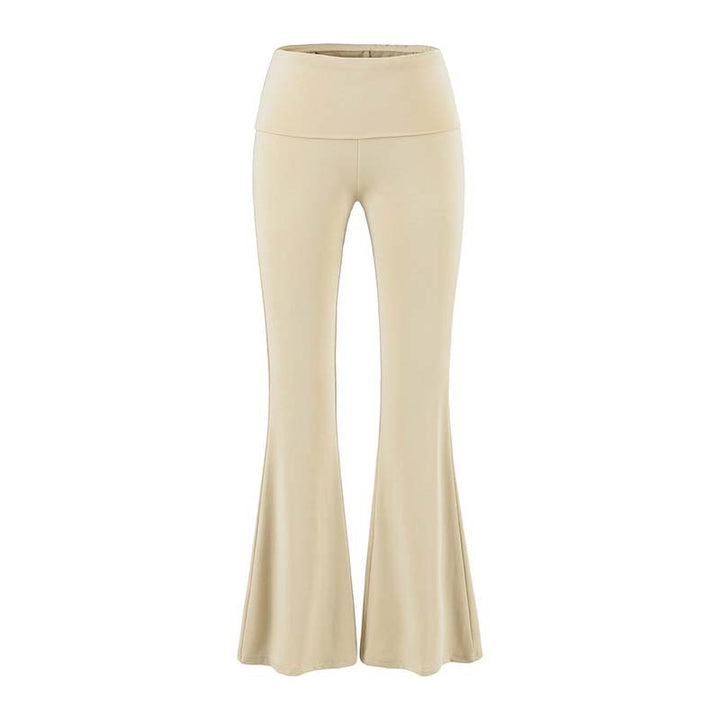 Damen Loungewear-Set mit Bolero, Rollkragen-Croptop und ausgestellter Schlaghose Echoarchiv
