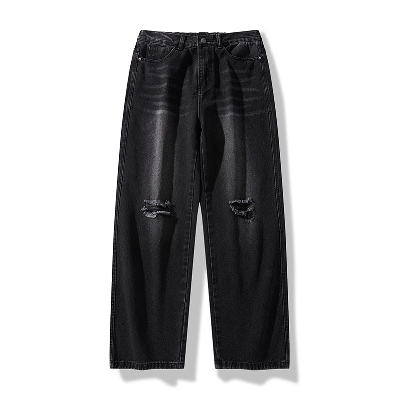 Herren Lässige Distressed Jeans Echoarchiv