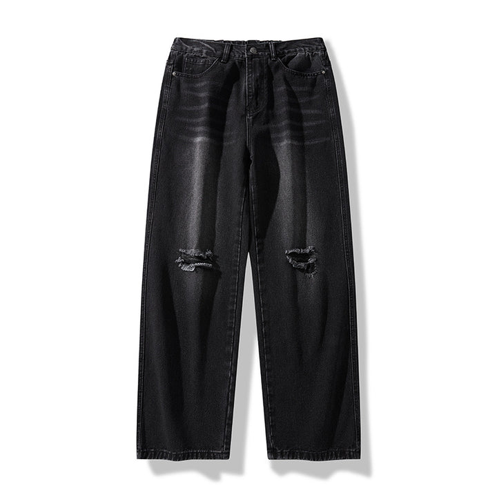 Herren Lässige Distressed Jeans Echoarchiv