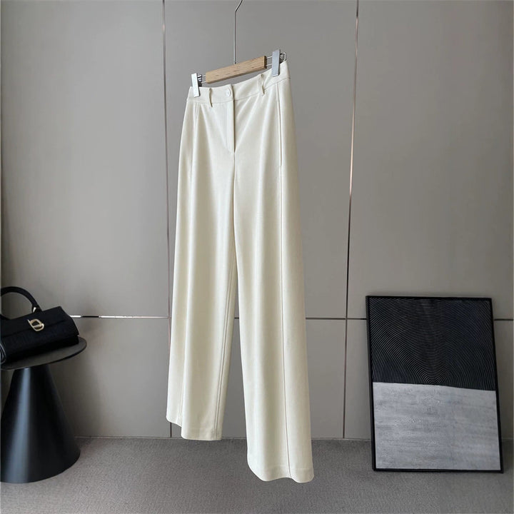 Damen Elegante Weit geschnittene Hosen Echoarchiv