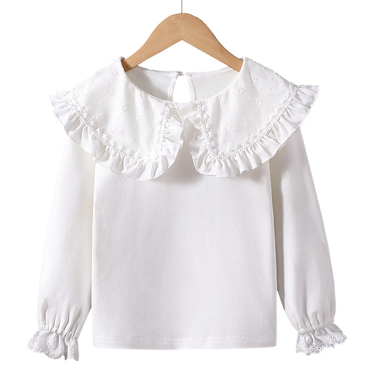 Damen Bluse mit großem Rüschenkragen Echo Archiv
