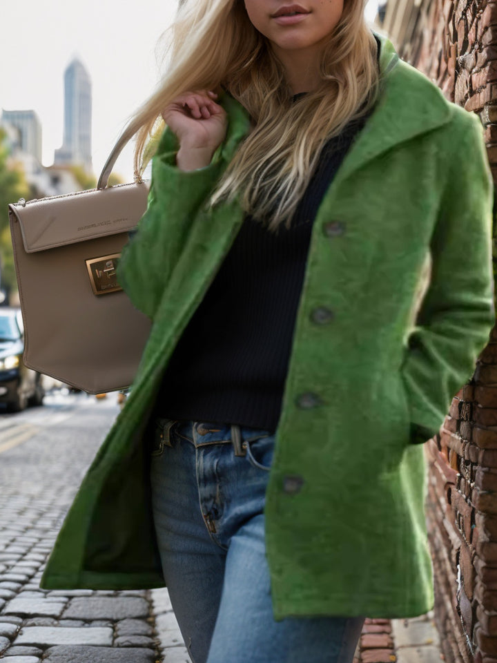 Damen trendiger Oversized-Mantel Echoarchiv