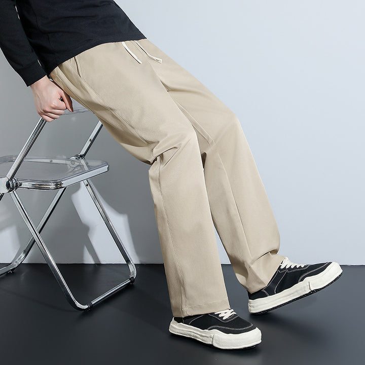 Herren Bequeme Freizeithose mit elastischem Bund und Taschen Echo Archiv