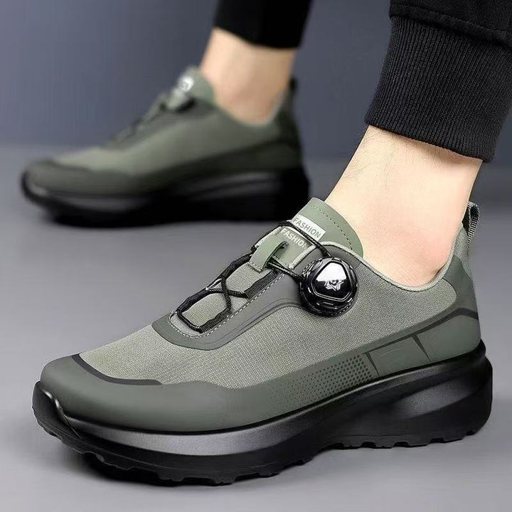 Herren Moderner atmungsaktiver Strick-Sneaker mit BOA-Drehverschluss und dämpfender Laufsohle Echoarhiv