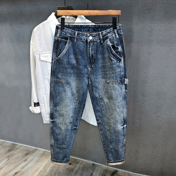 Damen Modische Denim Hose Echoarchiv
