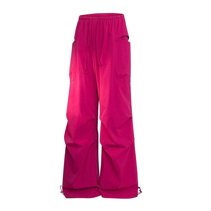Herren Oversize-Cargohose im Tech-Look mit Tunnelzugbund, extra weitem Bein & verstellbaren Beinabschlüssen Echoarchiv