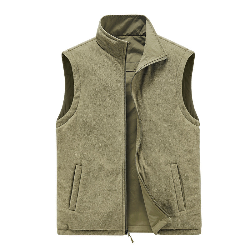Herren Fleece Weste Echo Archive