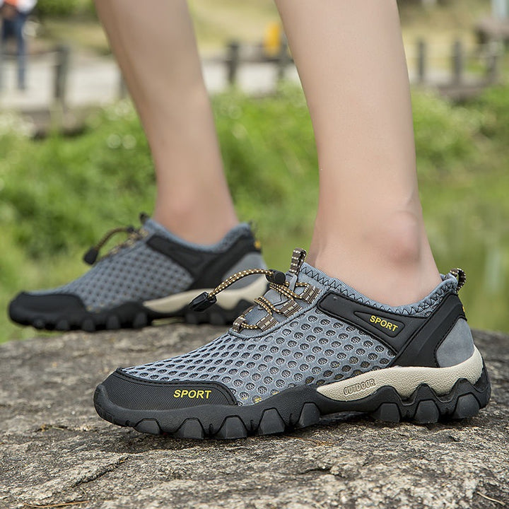 Herren Atmungsaktive Outdoor-Sneaker mit Anti-Rutsch-Sohle Echoarchiv