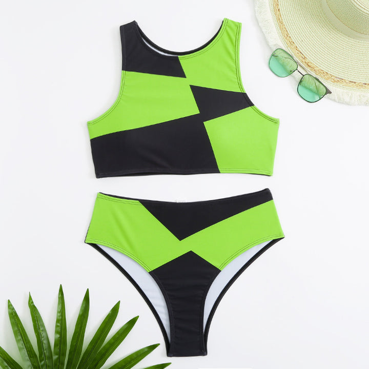 Damen High-Waist Bikini-Set Echo Archiv