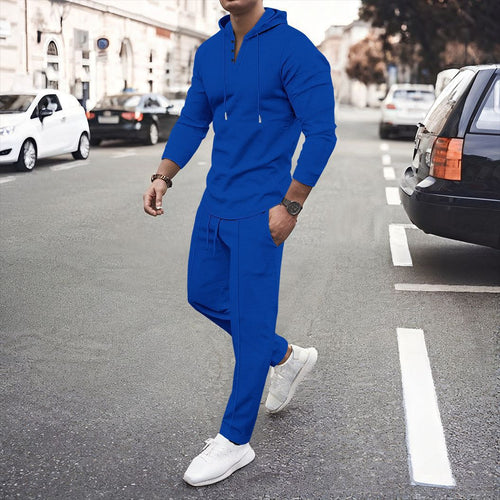 Herren sportliches Hoodie und Jogginghose Set mit atmungsaktiver Struktur Echoarchiv