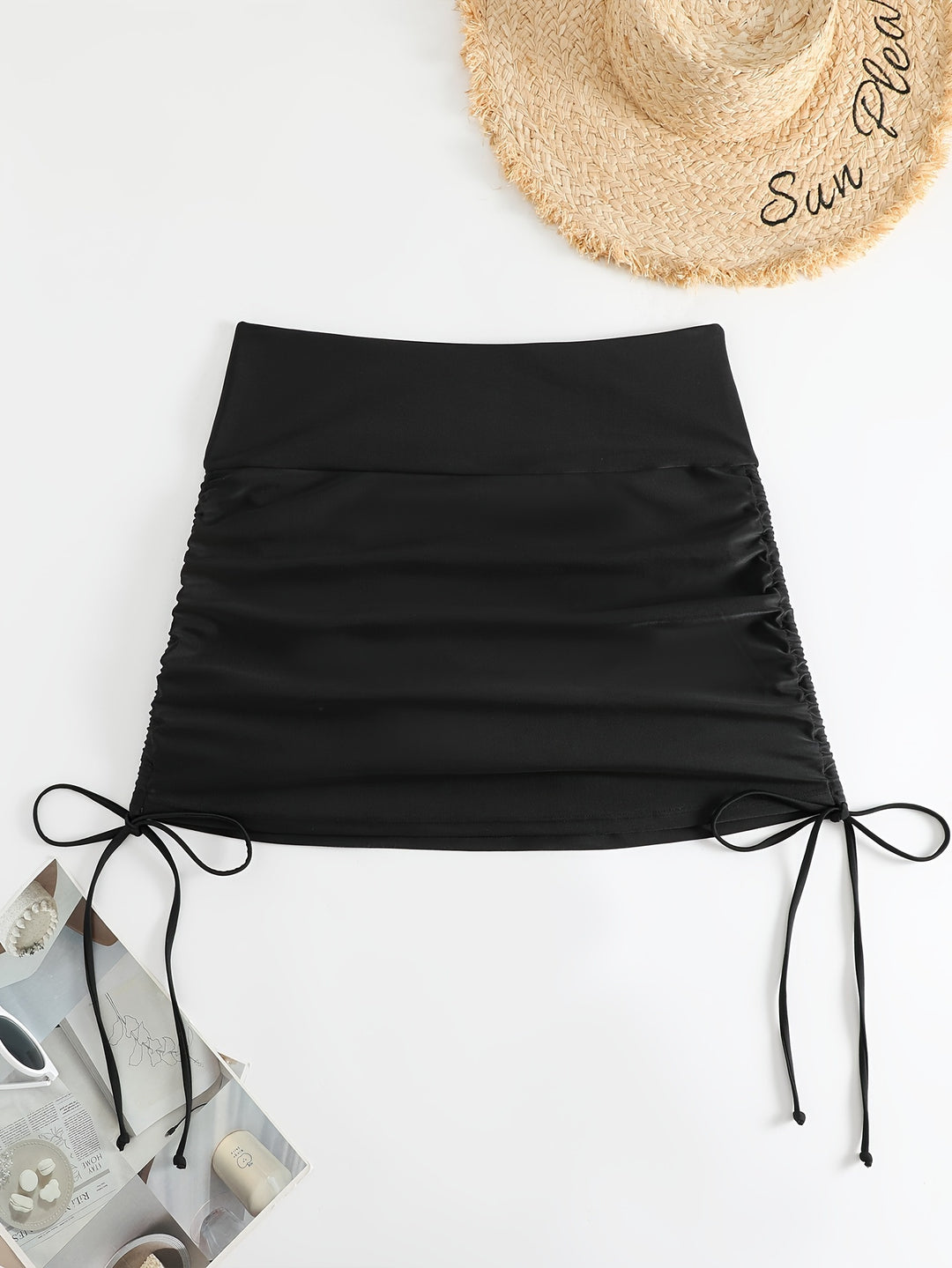 Damen Wickelrock mit verstellbaren Bindebändern Echo Archiv