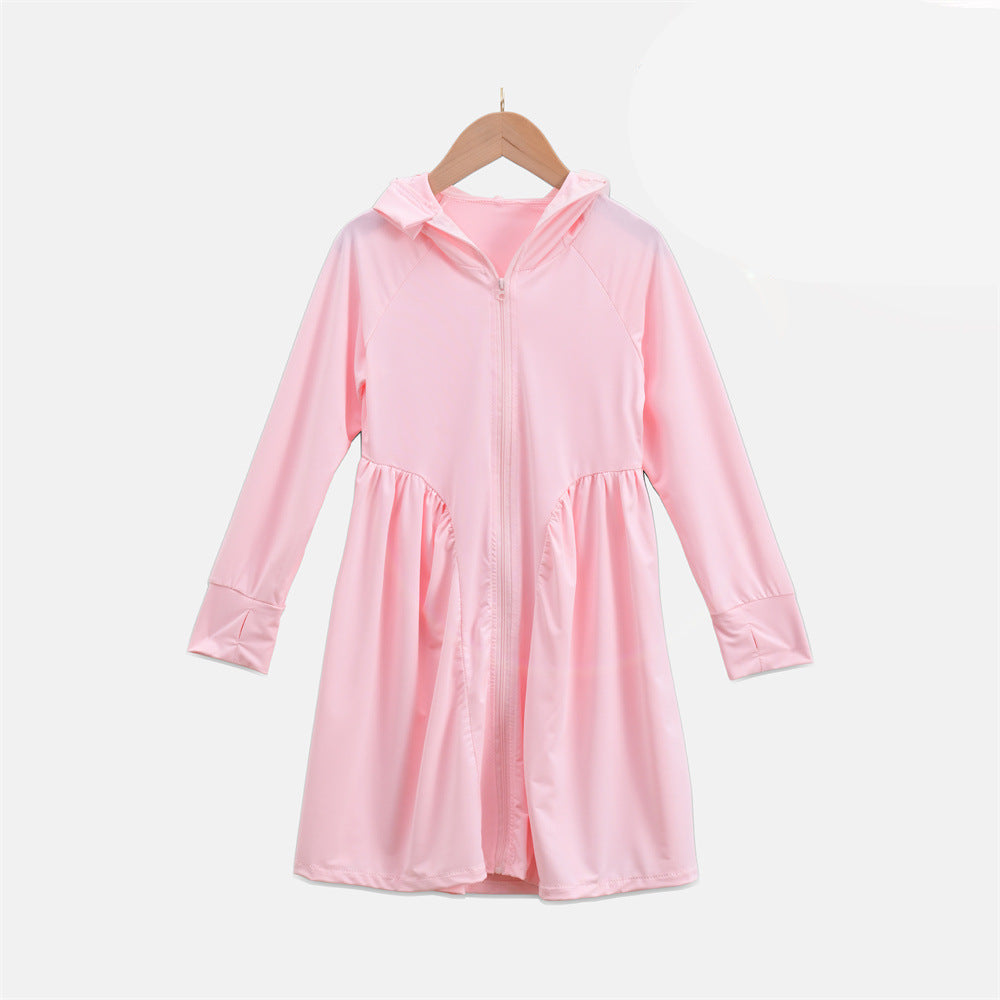 Damen atmungsaktive UV-Schutzjacke mit hohem Kragen Echo Archiv