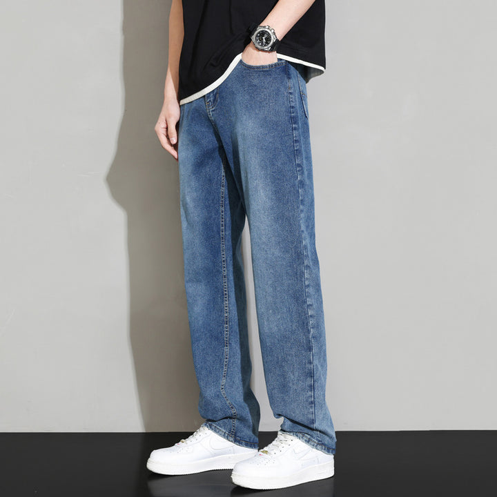 Herren lässige Relaxed Fit Jeans Echoarchiv