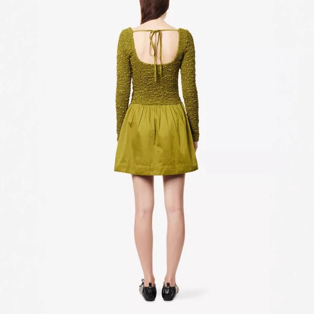 Damen Verspielt geschnittenes Kleid mit strukturiertem Oberteil Echo Archiv