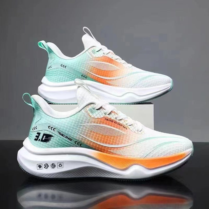 Unisex leichte Street-Running Sneaker mit geformter Energierückführungssohle und atmungsaktivem Netzoberteil – Tavélo