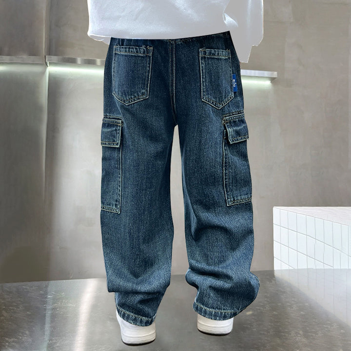 Damen lässige Cargo-Jeans von Echo Archiv