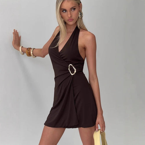 Damen Wickelkleid mit eleganter Gürteldetail Echo Archiv