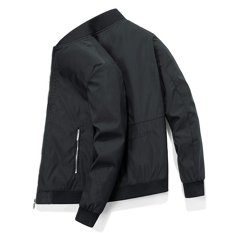 Herren Modernes Bomberjacke mit weichem Innenfutter Echo Archiv