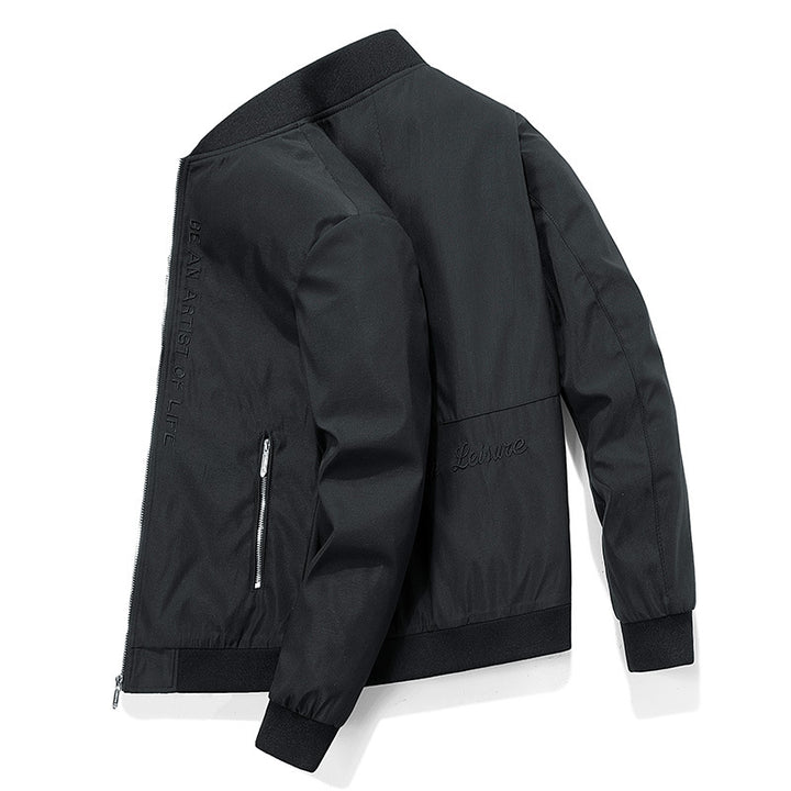 Herren Modernes Bomberjacke mit weichem Innenfutter Echo Archiv