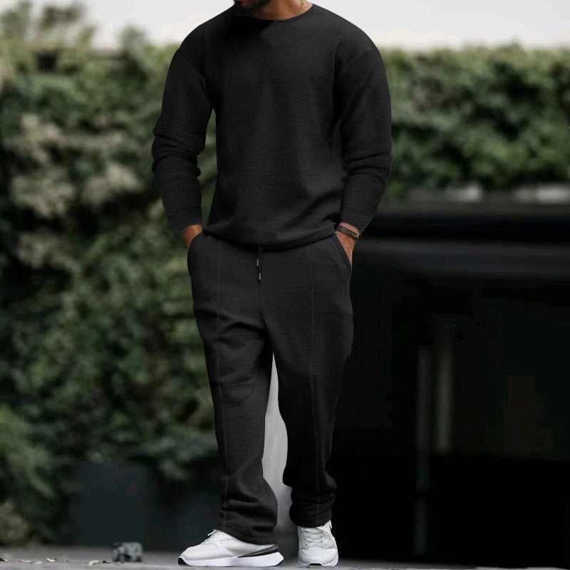 Herren Sportliches Sweatshirt und Jogginghose Set Echoarchiv