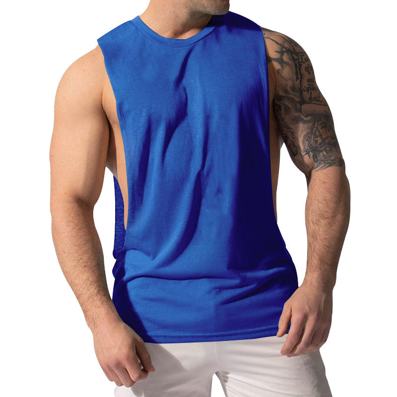 Herren nan Muskelshirt mit extra tiefen Armöffnungen und atmungsaktivem Baumwollmix Echo Archiv