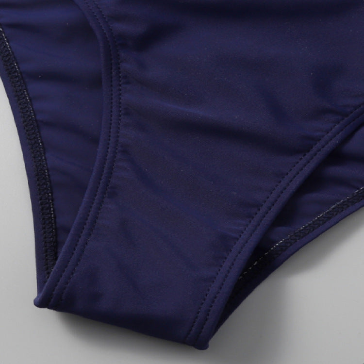 Damen Hochgeschnittener Bikini mit stylischem Knoten und verstellbaren Trägern Echo Archiv
