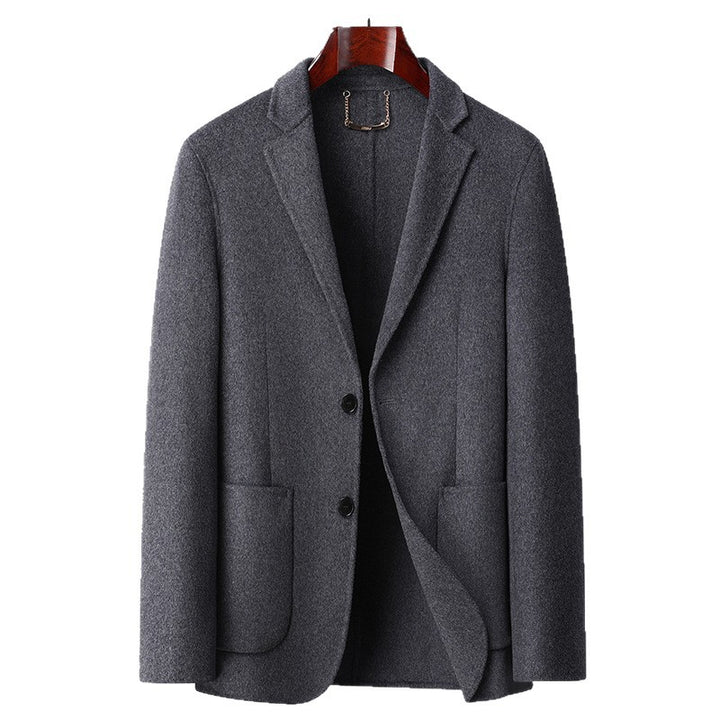 Herren Einreihiges Wollmix-Sakko mit aufgesetzten Taschen und schlanker Silhouette Echo Archiv