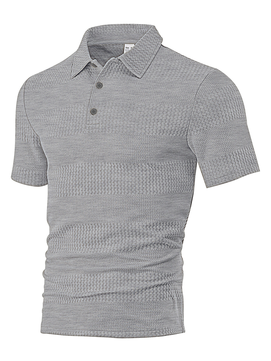 Herren Polohemd mit strukturiertem Design Echoarchiv