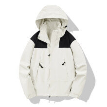 Unisex Leichte technische Softshell-Outdoorjacke mit Kapuze und verstellbarem Saum Echo Archiv