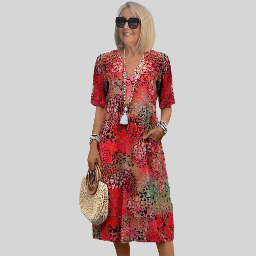 Damen Luftiges Sommerkleid Echoarchiv