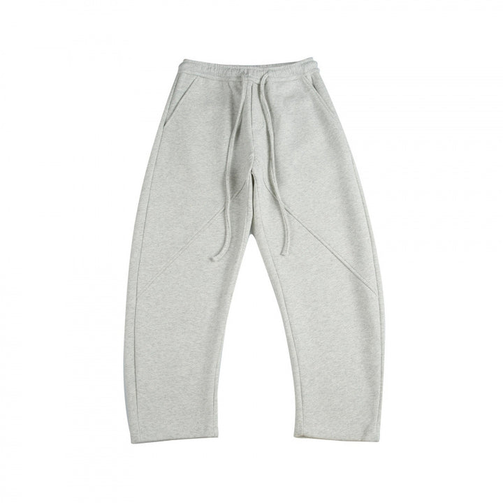 Unisex Weite Tech-Jogginghose mit diagonalem Nahtdesign, Elastikbund und Tunnelzug Echo Archiv