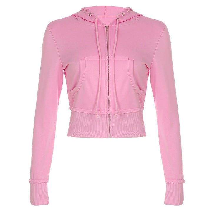 Damen nan taillierte Jersey-Flared-Loungehose mit Bindeband, hohem Komfortbund und seitlichen Eingrifftaschen Echo Archiv