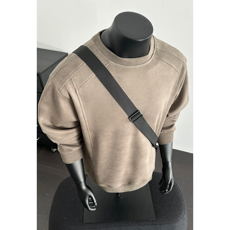 Stylischer Herrenpullover mit praktischem Schultergurt Echo Archive