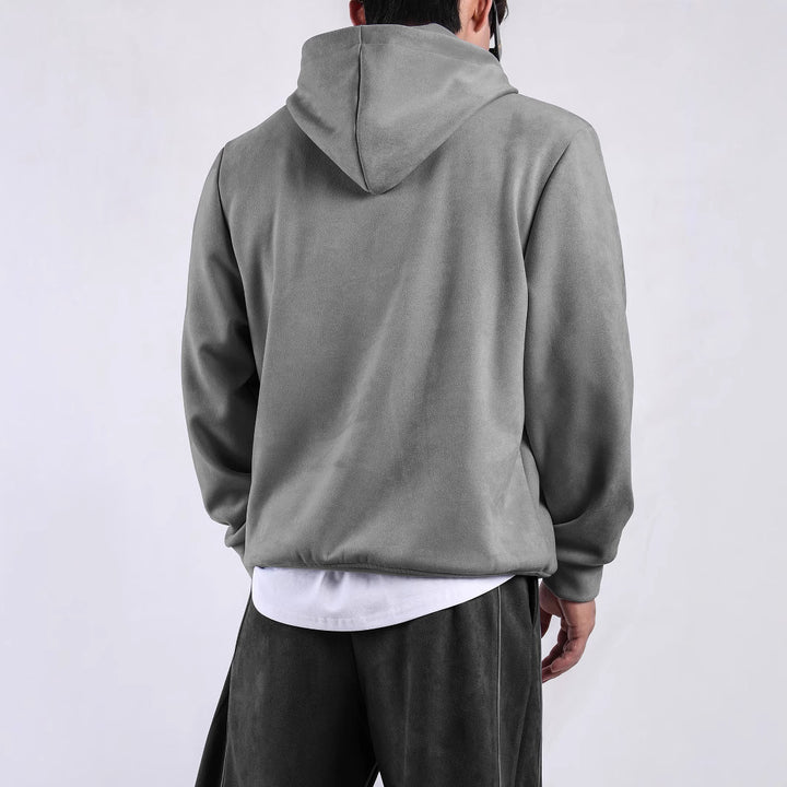 Herren Kapuzenpullover mit praktischem Kängurutaschen-Design und weichem Innenfutter Echoarchiv