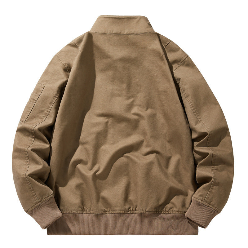 Herren Stilvolle Bomberjacke Echo Archiv