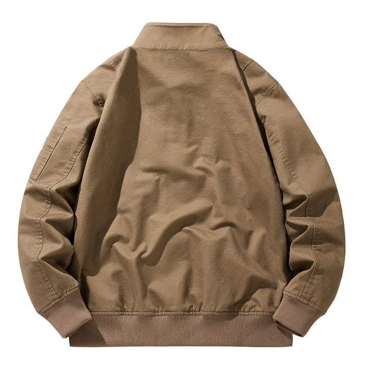 Herren Stilvolle Bomberjacke Echo Archiv