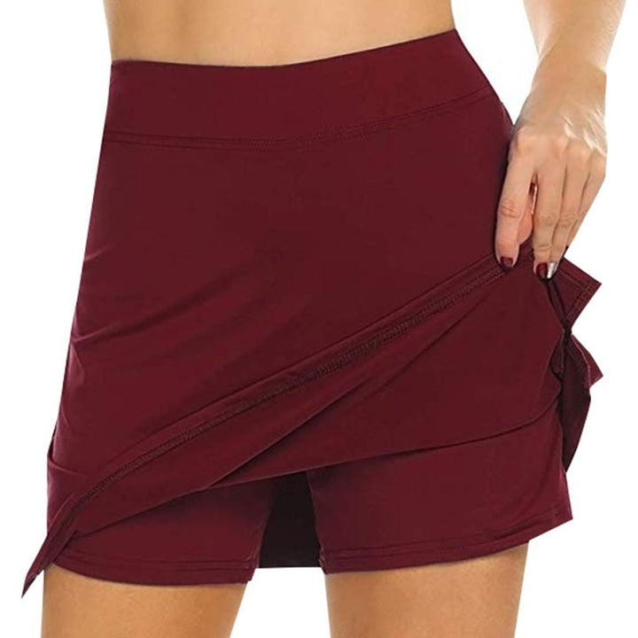 Damen sportlicher Röcke mit integrierter Shorts Echo Archiv