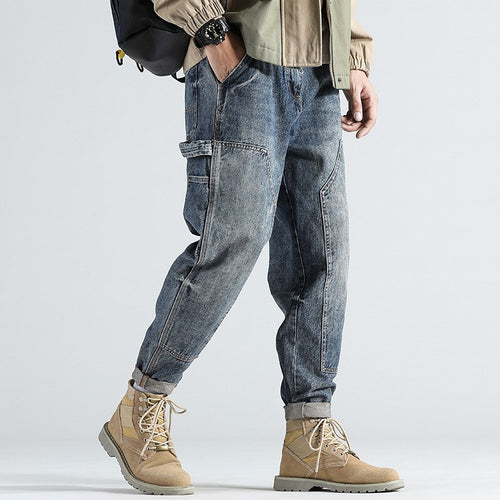 Herren Bequeme Cargo-Hose Echoarchiv