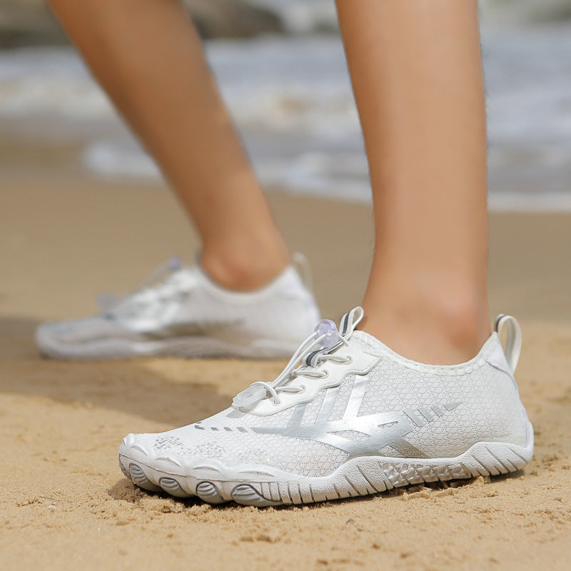 Unisex nan ultraleichte Aquaschuhe mit zehennahem Flexprofil, rutschfester Gummilaufsohle und Schnellzugverschluss Echo Archiv
