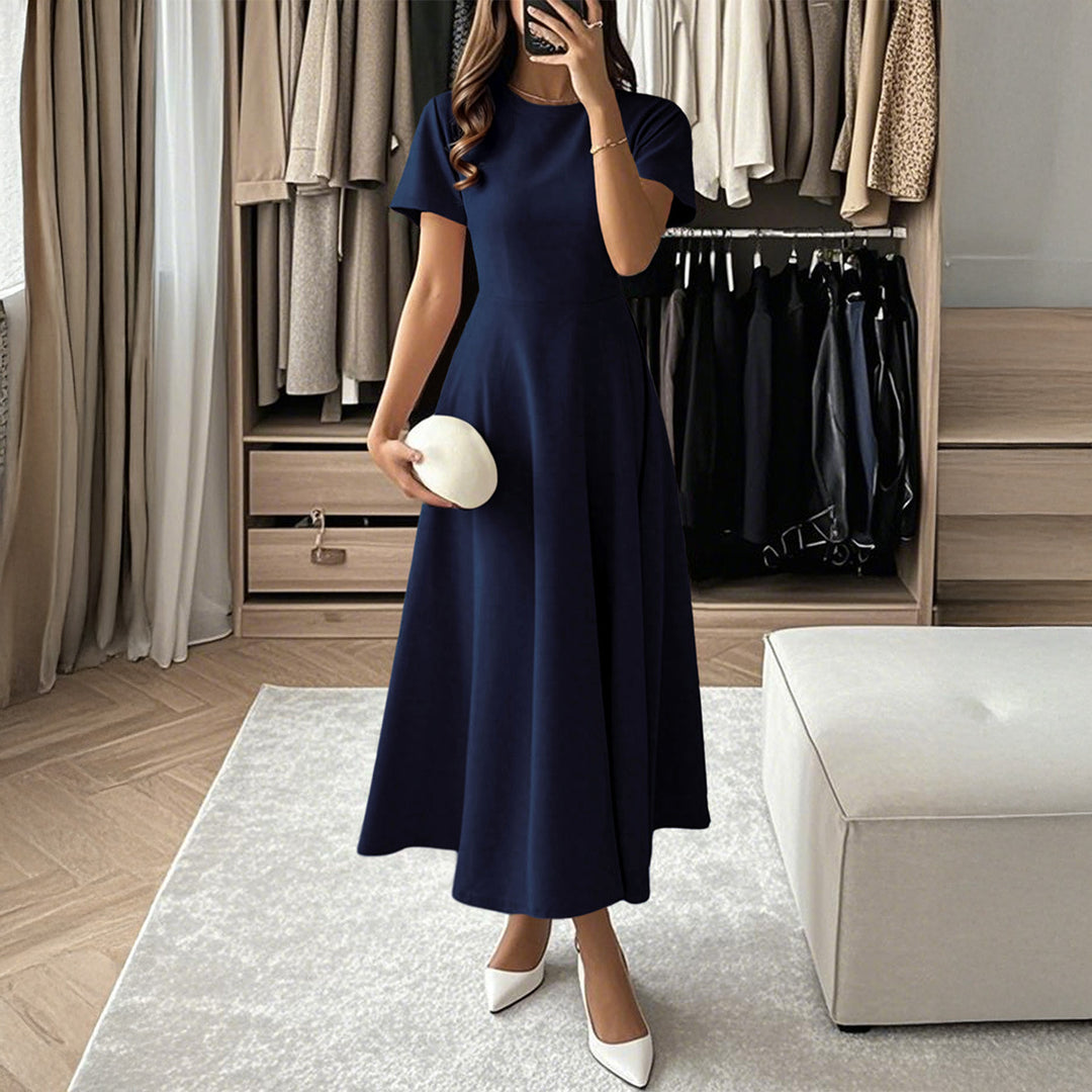 Damen Midikleid mit elegantem Schnitt und weiten Ärmeln Echo Archiv