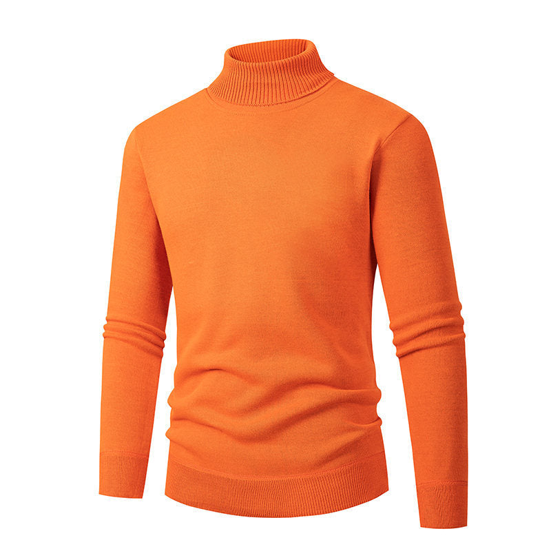 Herren eleganter Rollkragenpullover aus hochwertigem Material Echoarchiv
