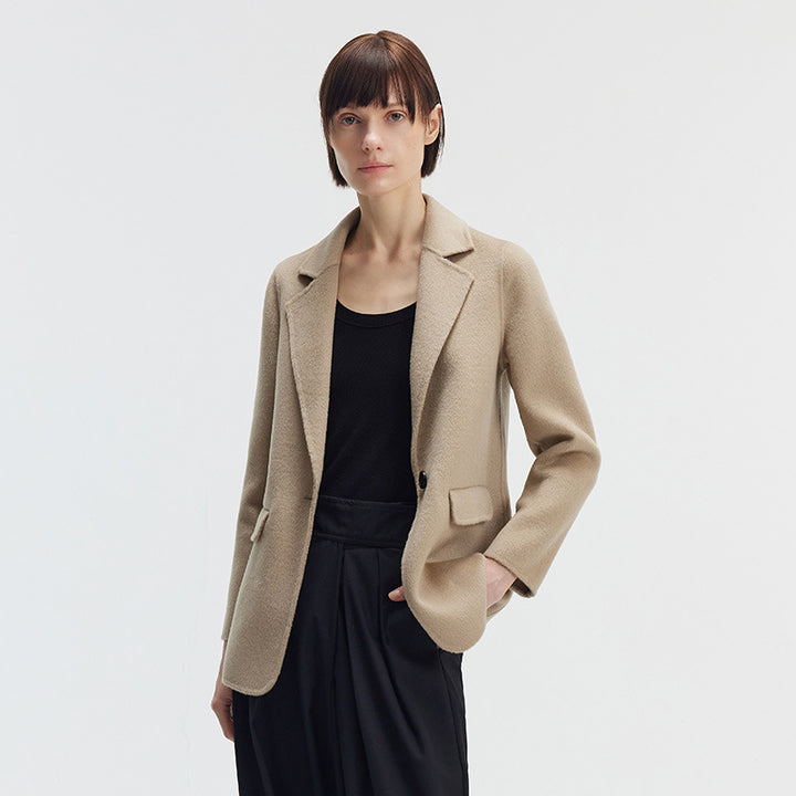 Damen Eleganter Wollblazer Echo Archiv