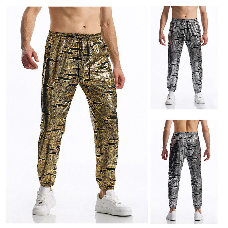 Herren modische Sweatpants mit reflektierendem Muster Echoarchiv