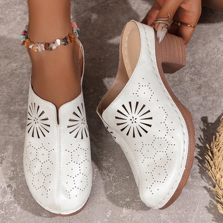Damen Offene Clogs Echoarchiv