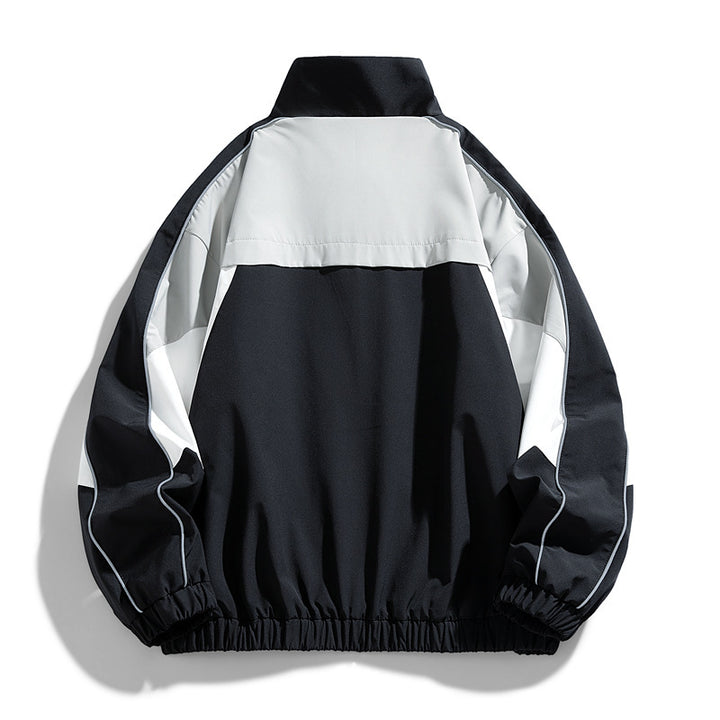 Herren Leichte Sportjacke mit hohem Kragen Echo Archiv