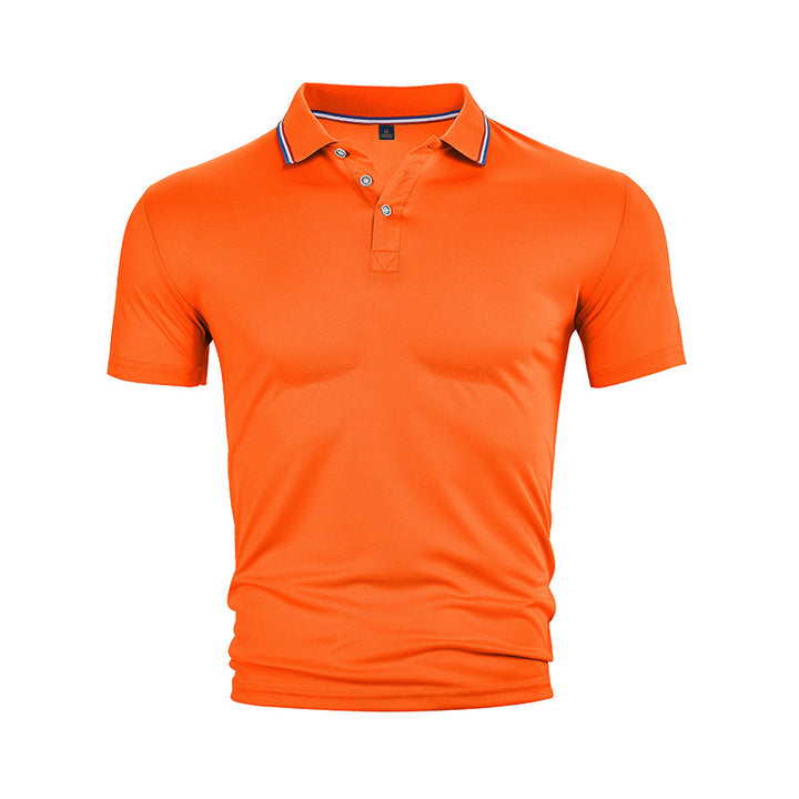 Herren Poloshirt mit farblich abgesetztem Kragen Echoarchiv
