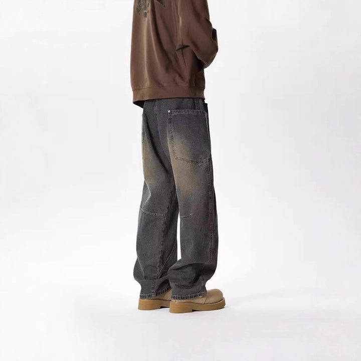 Herren Weitgeschnittene Casual Jeans Echoarchiv