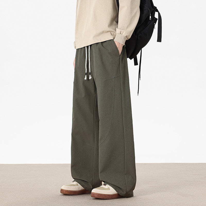 Herren Modische Weitgeschnittene Chino-Hose
